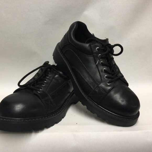 Bass Oxford Shoes Titanium SM01 Men's Black - Picture 1 of 8